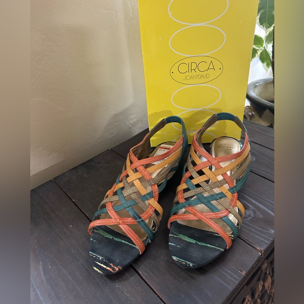 Circa Joan & David Leather Sandals